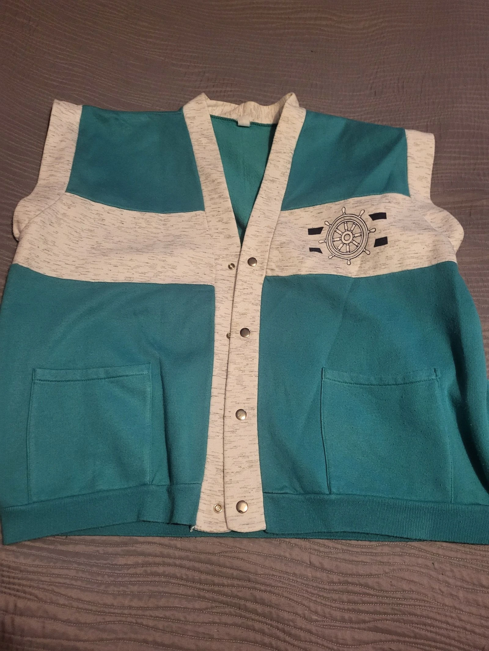 Conjunto de moletom e jaqueta masculina tamanho 62 – photo 7